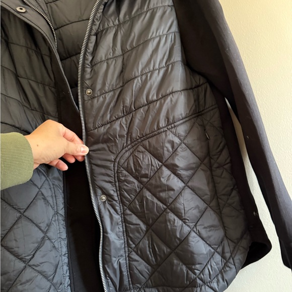 Zella Hybrid Quilted Scuba Hoodie Jacket - Picture 2 of 5